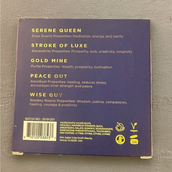 🆕 NWT Jules Smith Beauty Power 5 Eyeshadow Palettle - Picture 4 of 5